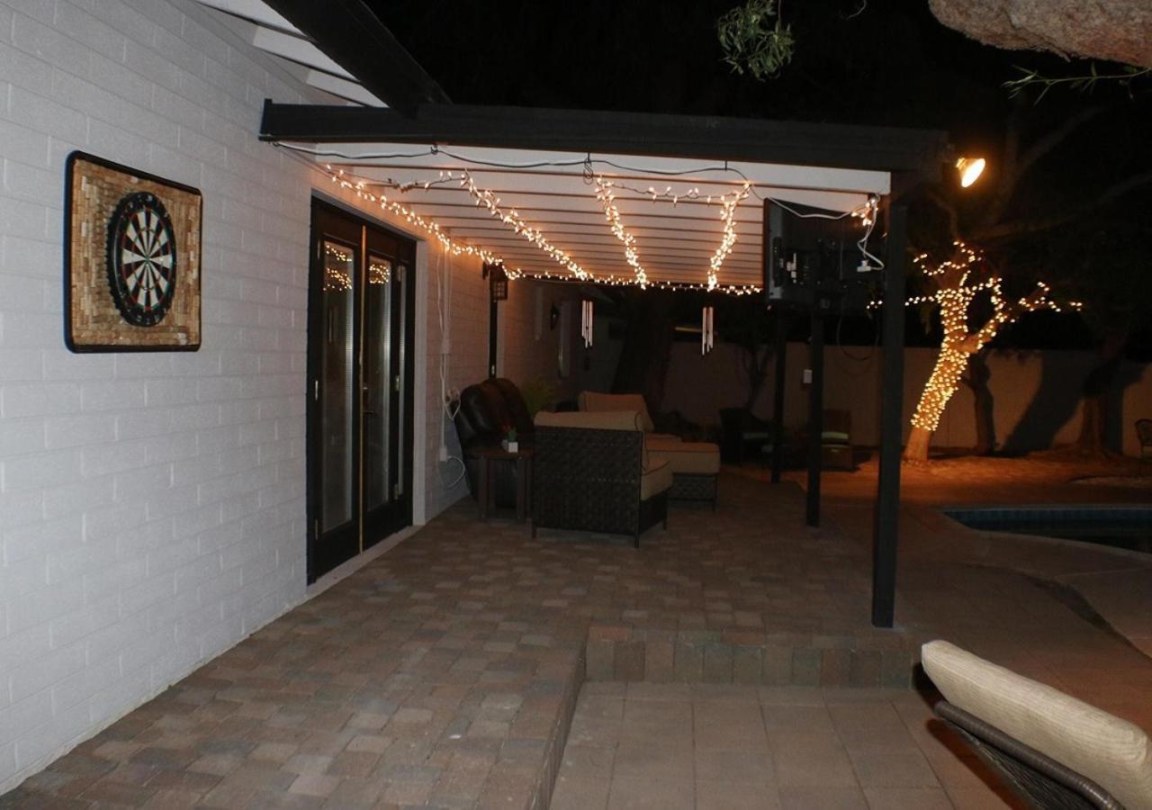 Tempe Escape With Heated Pool, Billiards & Firepit Fun Villa Exterior photo