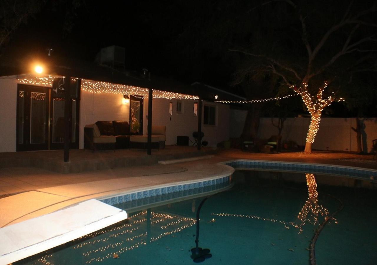 Tempe Escape With Heated Pool, Billiards & Firepit Fun Villa Exterior photo