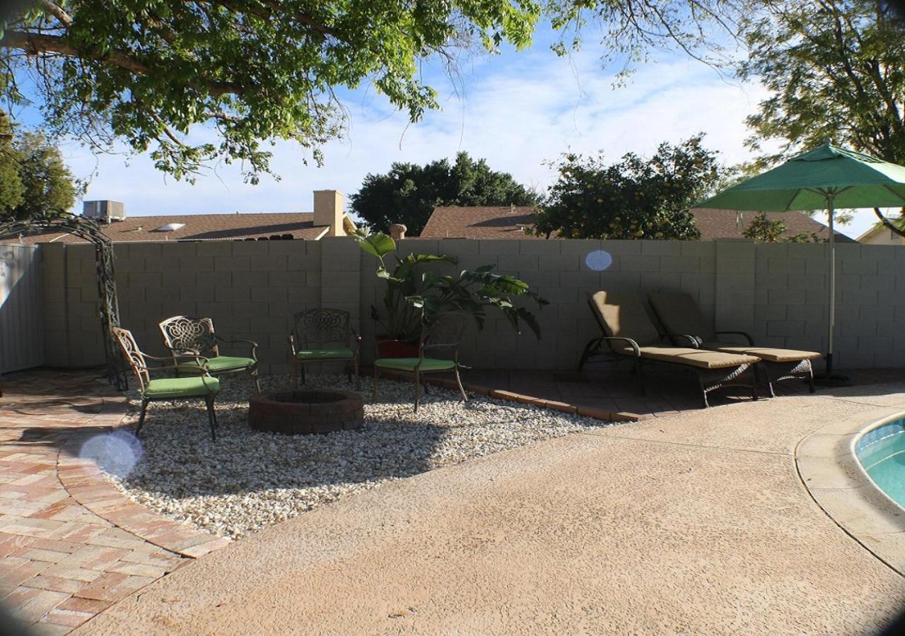 Tempe Escape With Heated Pool, Billiards & Firepit Fun Villa Exterior photo