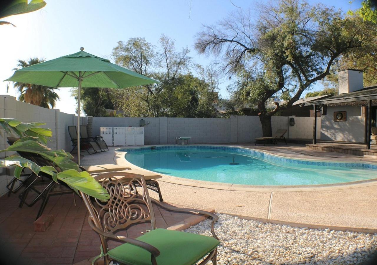 Tempe Escape With Heated Pool, Billiards & Firepit Fun Villa Exterior photo